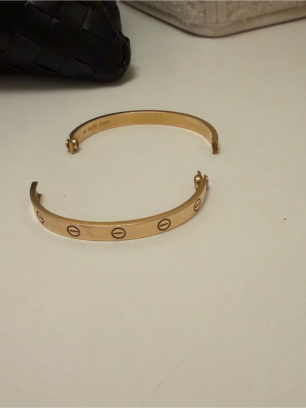 Cartier Love Bracelet- Rose Gold Size 16